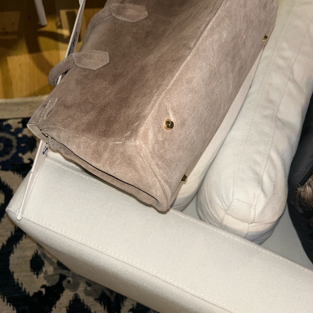 POEMIA ROMA GENUINE SUEDE HANDBAG - Picture 8 of 15